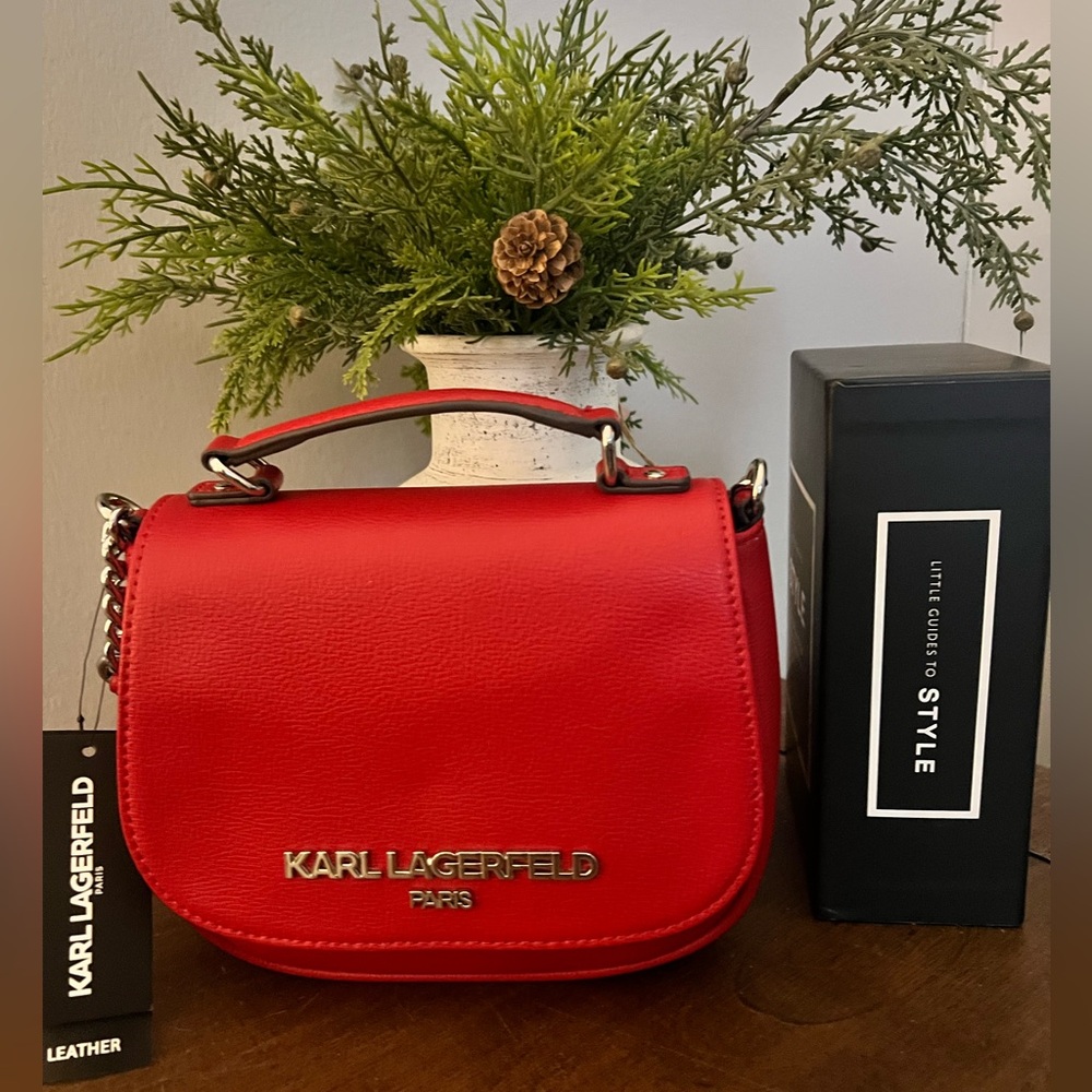 Karl Lagerfeld Saddle Bag